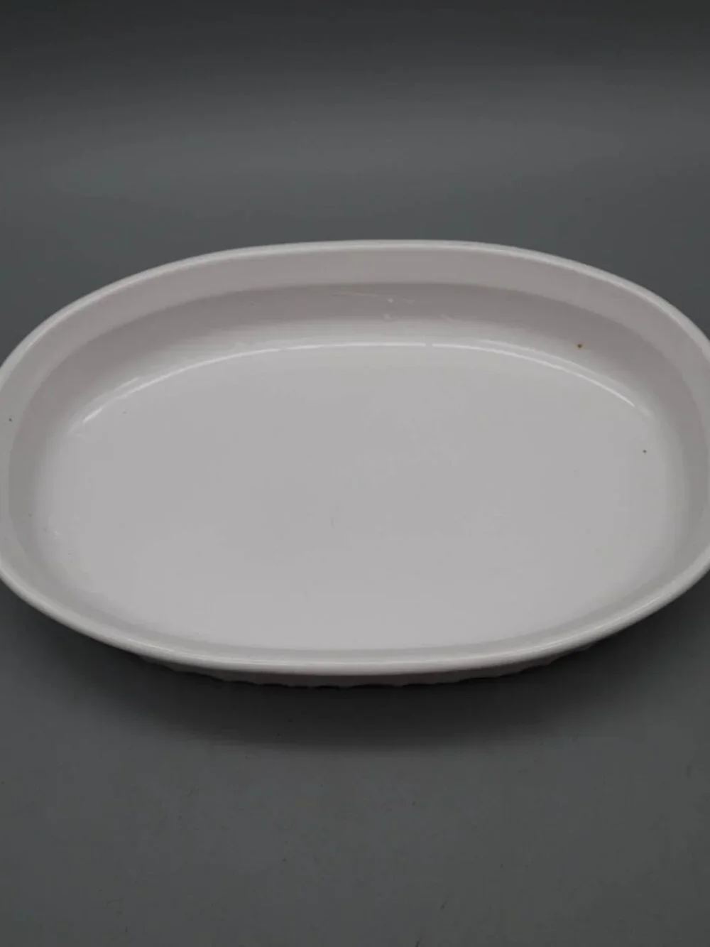 Lot of 2 Corning Ware French White Oval Casserole Set Baking Dish F-15-B F-23-B